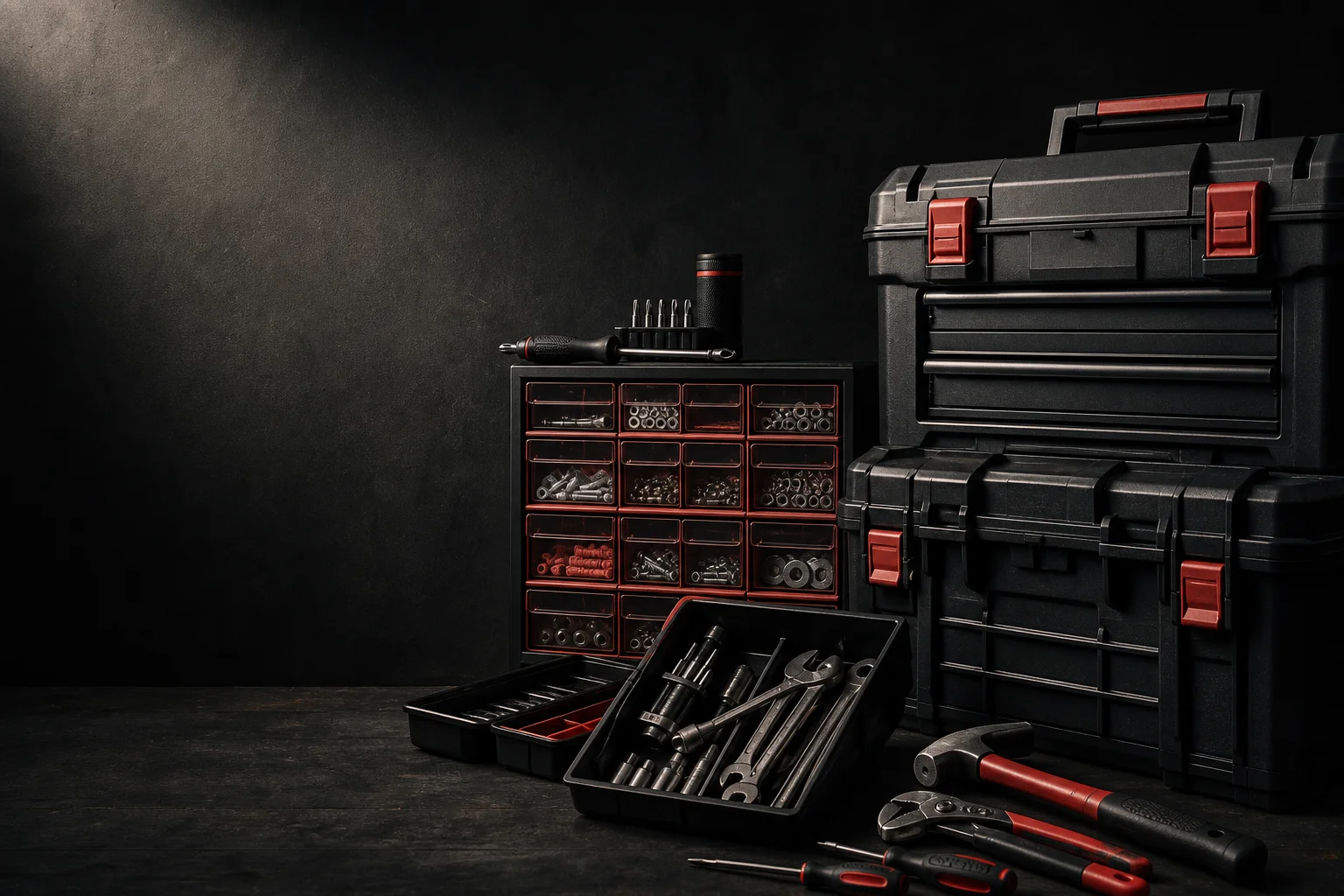 Offerte kit attrezzi e organizzazione garage